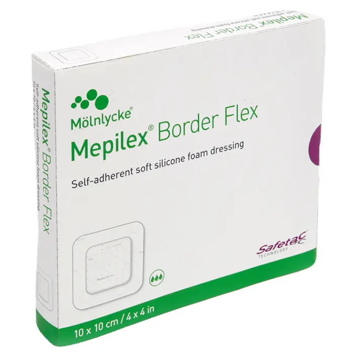 8887_KRYTI MEPILEX BORDER FLEX 10X10CM 5 KS